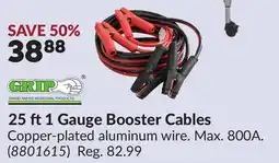 Princess Auto 25 ft1 Gauge Booster Cables offer