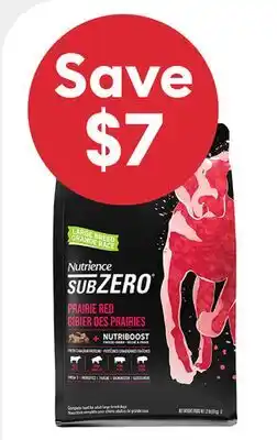 Petsmart Save $7 Nutrience SubZero dog food offer