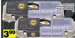 Supermarché PA OEUFS STYLE RESTAURANT NUTRI | Restaurant Style Eggs offer