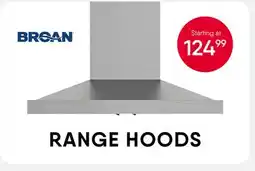 Meubles RD RANGE HOODS offer