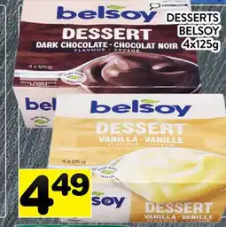 Supermarché PA BELSOY | DESSERTS offer
