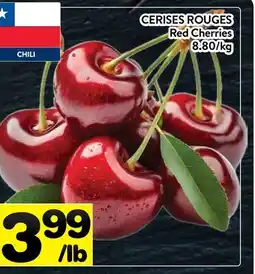 Supermarché PA CERISES ROUGES | Red Cherries offer