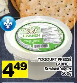 Supermarché PA YOGOURT PRESSÉ LABNEH | Strained Yogurt offer