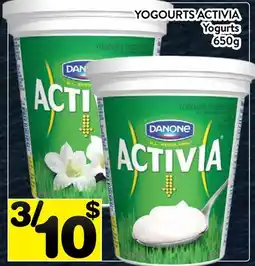 Supermarché PA YOGOURTS ACTIVIA | Yogurts offer