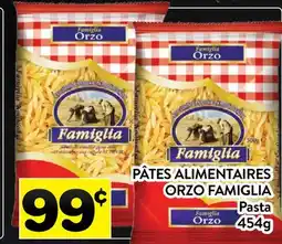 Supermarché PA PÂTES ALIMENTAIRES ORZO FAMIGLIA | Pasta offer