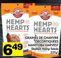 Supermarché PA GRAINES DE CHANVRE DÉCORTIQUÉES | MANITOBA HARVEST Shelled Hemp Seeds offer