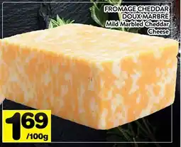 Supermarché PA FROMAGE CHEDDAR DOUX MARBRÉ | Mild Marbled Cheddar Cheese offer
