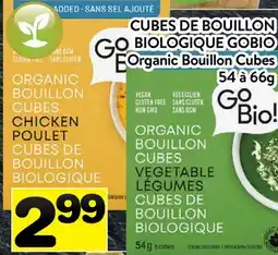 Supermarché PA CUBES DE BOUILLON BIOLOGIQUE GOBIO | Organic Bouillon Cubes offer