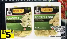 Supermarché PA PÂTES FRAÎCHES O SOLE MIO | Fresh Pasta offer