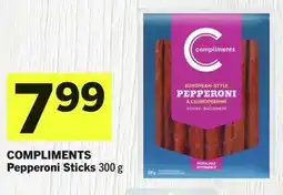 IGA Compliments pepperoni sticks offer
