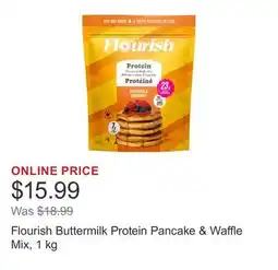 Costco Flourish Buttermilk Protein Pancake & Waffle Mix offer