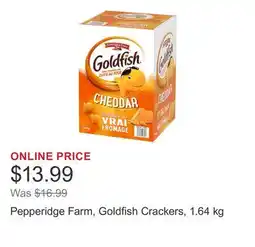 Costco Pepperidge Farm, Goldfish Crackers offer