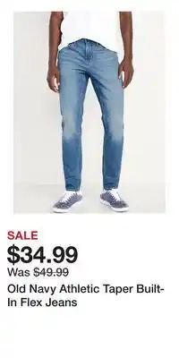 Old Navy Old Navy Athletic Taper Built-In Flex Jeans offer