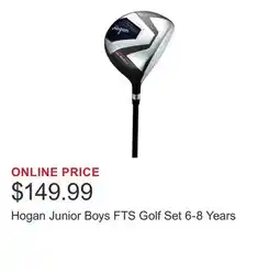 Costco Hogan Junior Boys FTS Golf Set 6-8 Years offer