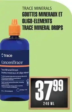 Marches Tau GOUTTES MINERAUX ET OLIGO-ELEMENTS TRACE MINERAL DROPS offer