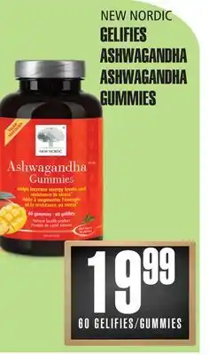 Marches Tau GELIFIES ASHWAGANDHA NEW NORDIC offer