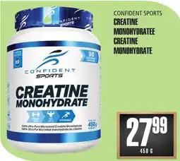 Marches Tau CONFIDENT SPORTS CREATINE MONOHYDRATEE offer