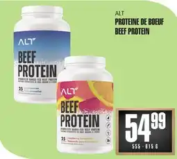 Marches Tau PROTEINE DE BOEUF ALT offer