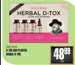 Marches Tau D-TOX AUX PLANTES WILD ROSE offer