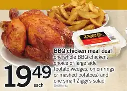 Loblaws BBQ chicken meal offer
