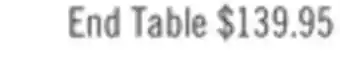 The Brick Kinsley 23.6 Modern End Table - Dark Brown Wood offer