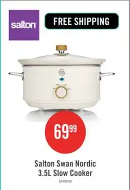 The Brick Salton Swan Nordic 3.5L Slow Cooker offer