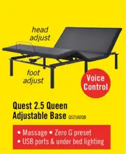 The Brick Quest 2.5 Queen Adjustable Base offer