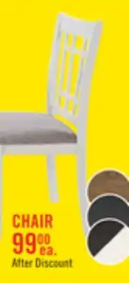 The Brick Dena Dining Chair with Linen-Look Fabric - Dove Grey offer