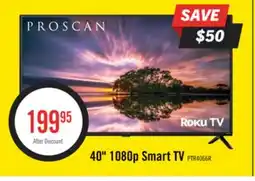 The Brick Proscan 40 Full HD Smart Roku TV (PTR4066) offer