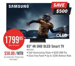 The Brick SAMSUNG 65 S90F OLED Vision AI 4K UHD Smart Tizen OS TV (QN65S90FAEXZC) - 2025 Model offer