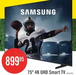 The Brick SAMSUNG 75 U8000 Crystal 4K UHD Smart Tizen OS TV (UN75U8000FFXZC) - 2025 Model offer