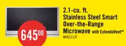 The Brick LG 2.1 Cu. Ft. Over-the-Range Microwave with ExtendaVent and Sensor Cooking - Smudge Proof Stainles offer