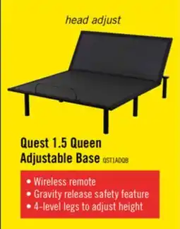 The Brick Quest 1.5 Queen Adjustable Base offer