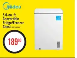 The Brick Midea 5 Cu. Ft. Convertible Chest Refrigerator-Freezer - MRC05M4CWW offer