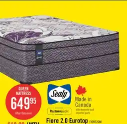 The Brick Sealy Posturepedic Fiore 2.0 Eurotop Queen Mattress offer