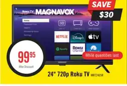 The Brick MAGNAVOX 24 HD Ready Roku Smart TV offer