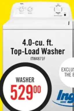 The Brick Inglis 4.0 Cu. Ft. Top-Load Washer - White - ITW4871FW offer