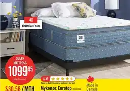 The Brick Sealy Posturepedic Luxury Crown Jewel Resort Mykonos Eurotop Queen Mattress offer