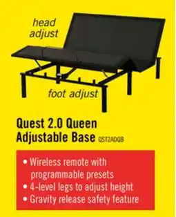 The Brick Quest 2.0 Queen Adjustable Base offer