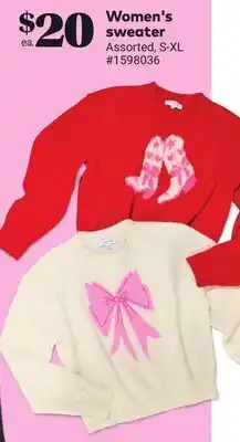 Giant Tiger Women's sweater offer