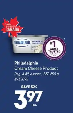 Giant Tiger Philadelphia Cream Cheese Product offer
