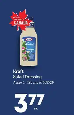 Giant Tiger Kraft Salad Dressing offer
