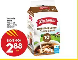 Giant Tiger Lactantia Cream offer