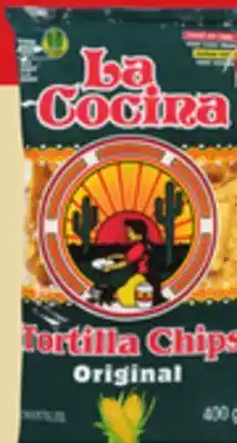 Giant Tiger La Cocina Tortilla Chips offer