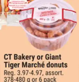 Giant Tiger CT Bakery or Giant Tiger Marché donuts offer