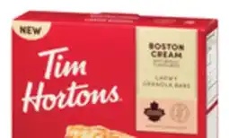 Giant Tiger Tim Hortons granola bars offer