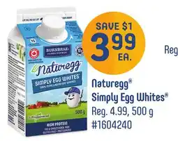Giant Tiger Naturegg Simply Egg Whites offer