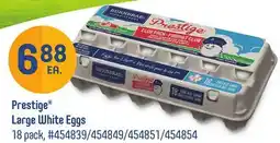 Giant Tiger Prestige Large White Eggs offer