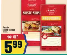 Marché Adonis Saputo sliced cheese offer