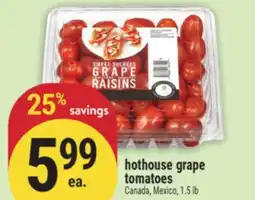 Marché Adonis Hothouse grape tomatoes offer